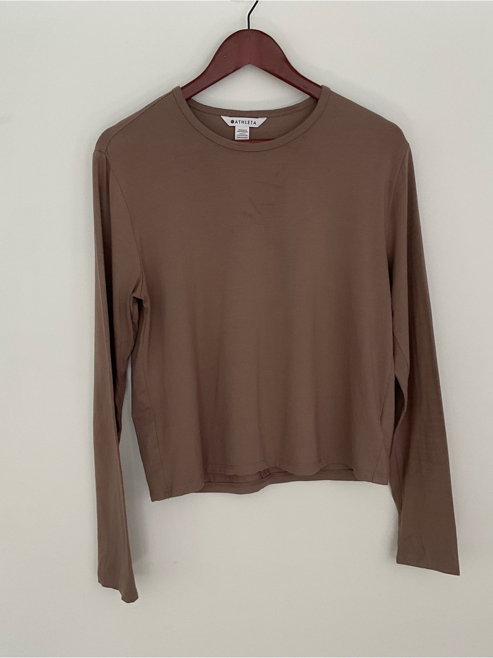 Athleta Long-Sleeve Crew-Neck Top